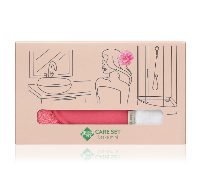 Набор для очищения кожи лица, шеи и декольте CARE SET Laska Mini